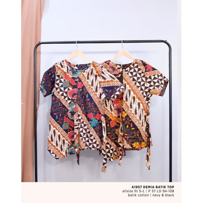 Áo Blouse Cho Máy Kekinia A1957 Demia Batik Top- Maca 70rqr