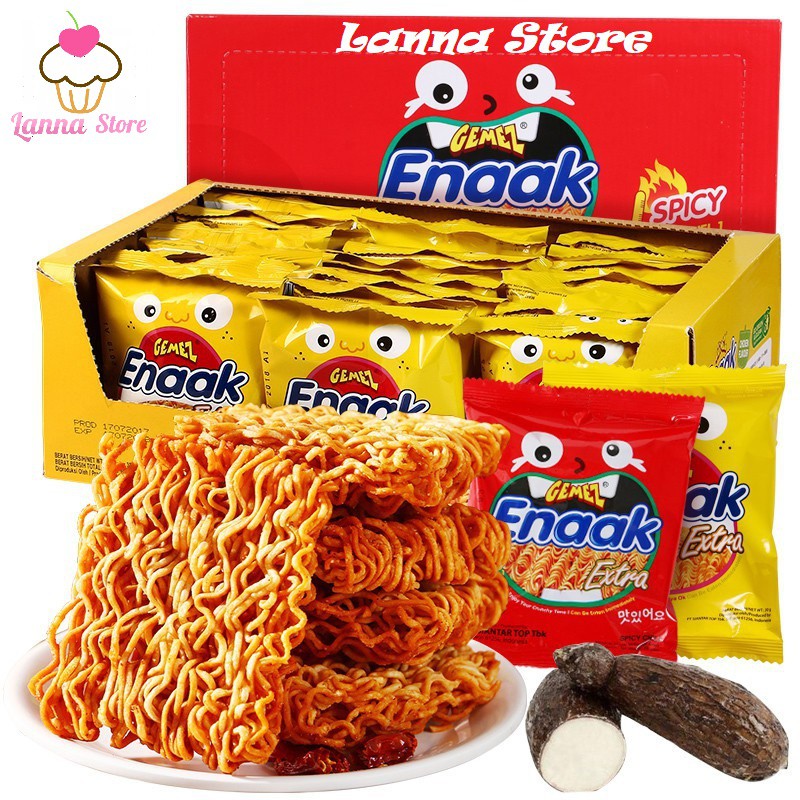 Snack mì tôm Enaak gói 30g - Indonesia