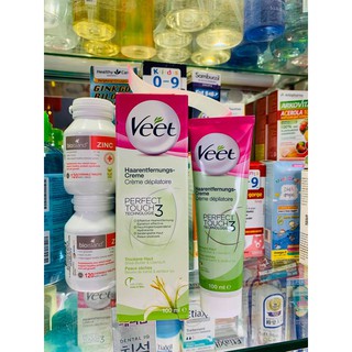 Kem tẩy lông Veet Perfect Touch 3 - Tẩy sạch dịu nhẹ cho da 100ml