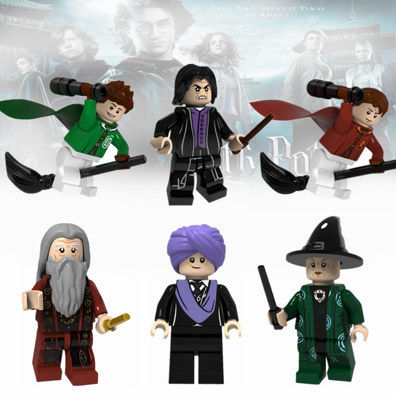 Bộ Đồ Chơi Lego Xếp Hình Nhân Vật Trong Phim Harry Potter Độc Đáo Cho Trẻ