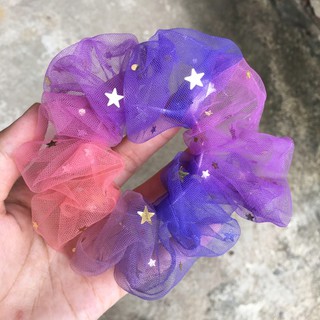 - Dây buộc tóc SCRUNCHIES GALAXY 2 lớp
