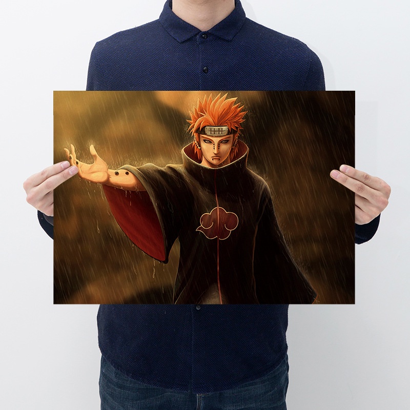 Poster Phim Anime NARUTO 50.5 * 35cm