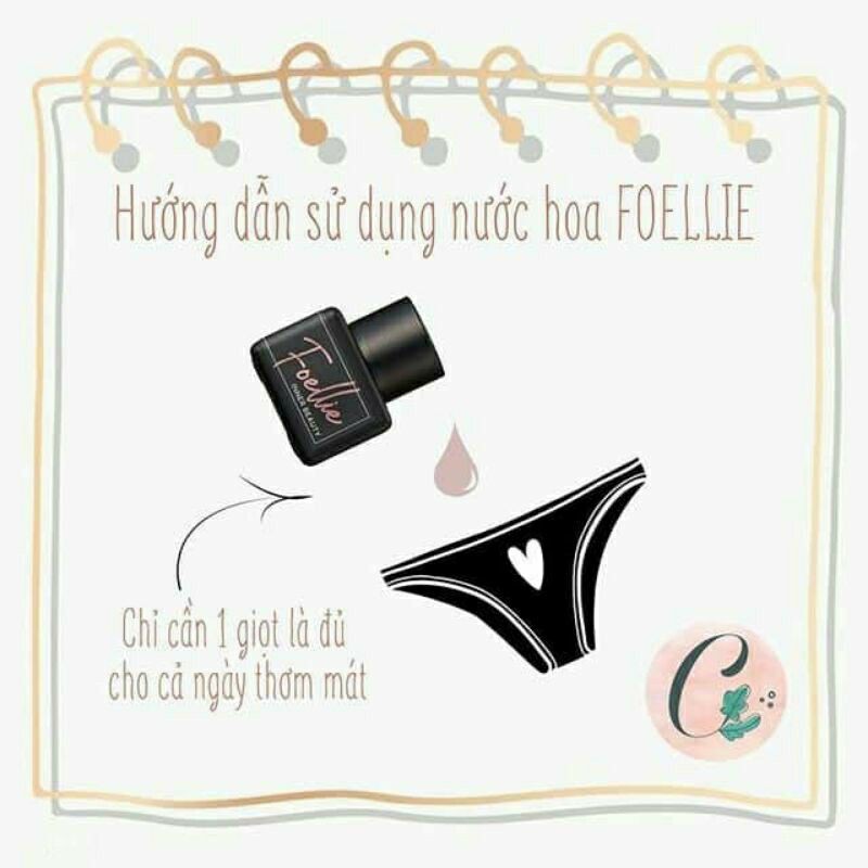 [Xả Kho]Nước Hoa Vùng Kín Foellie 5ml