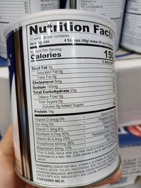 [ [hsd 2023]Sữa Bột ENTRUST Milk 400g Cho Người Tiểu Đường
