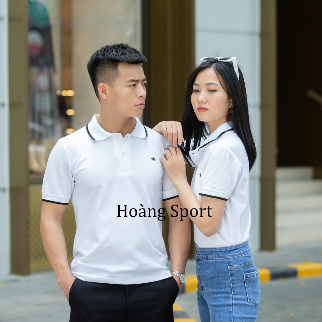 Áo thun Polo nam cổ bẻ họa tiết bo viền 100% chất Cotton thoáng mát, không nhăn Basic  2021| | BigBuy360 - bigbuy360.vn