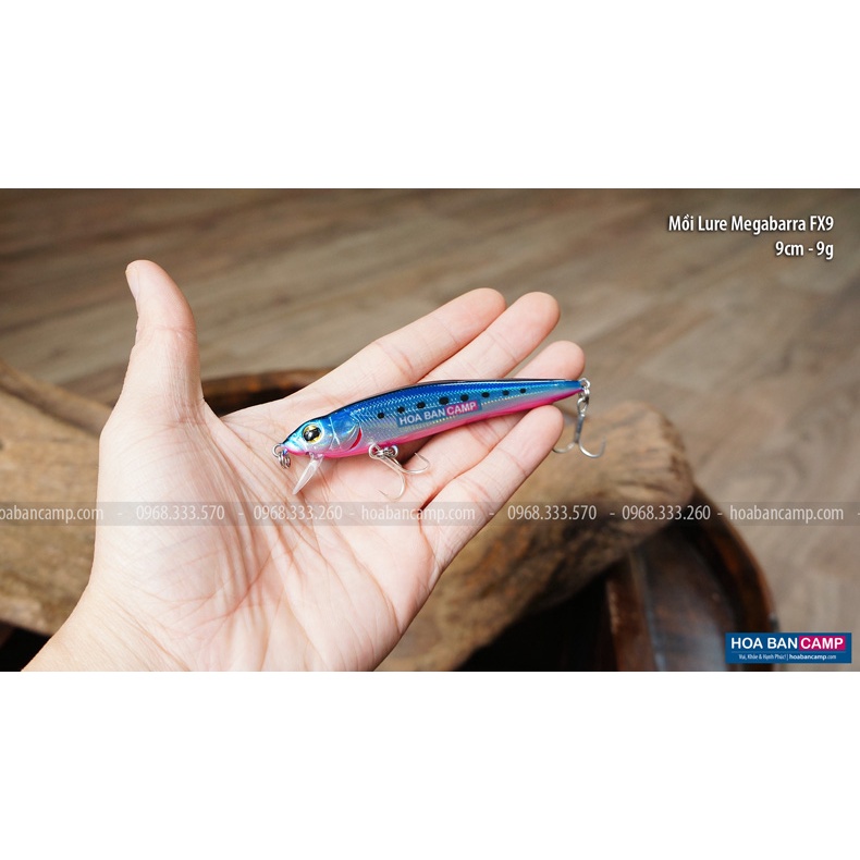Mồi Lure Megabarra FX9 – LC170 | 9cm 9g