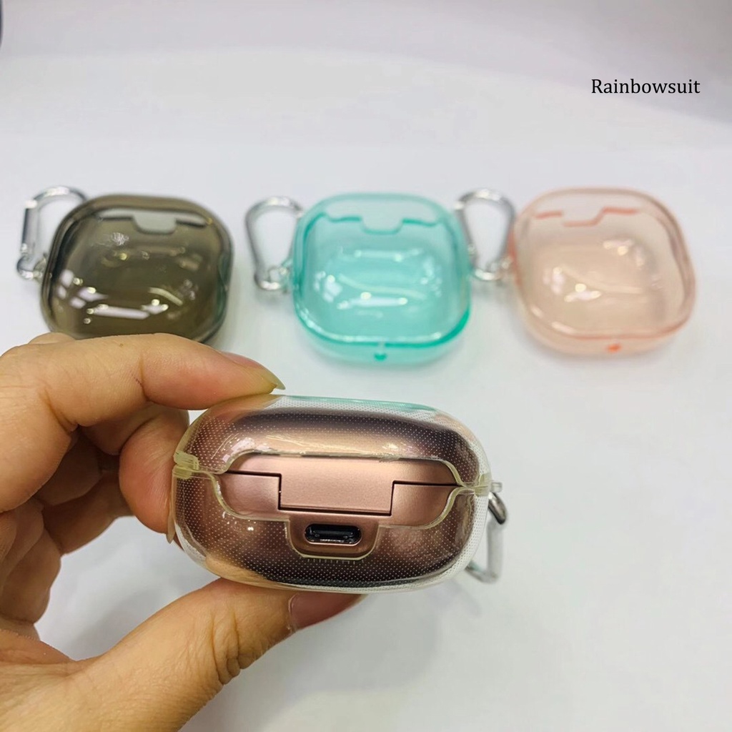 Vỏ Bảo Vệ Hộp Sạc Tai Nghe Samsung Galaxy Buds 2/Live/Pro Bằng TPU Trong Suốt Chất Lượng Cao