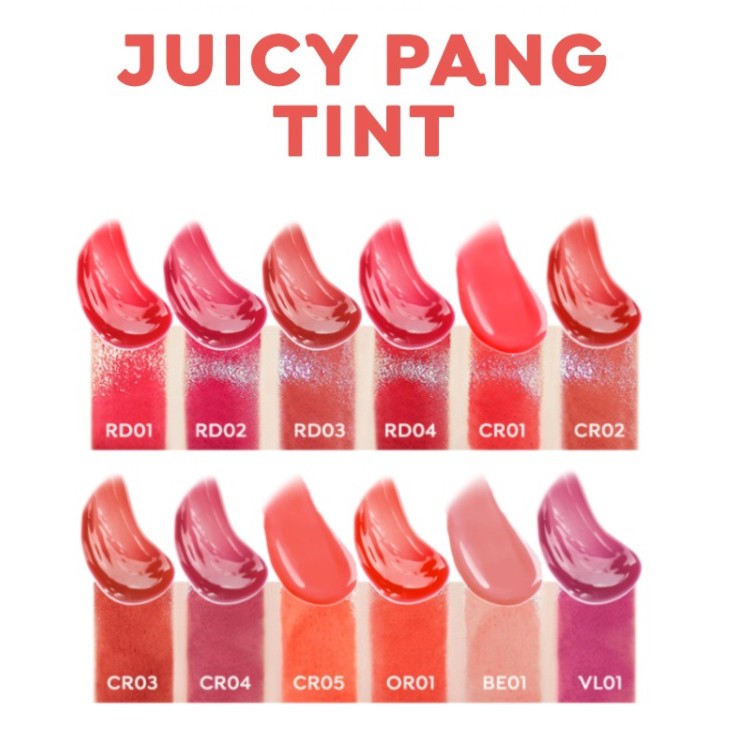 (hàng Mới Về) Son Môi Apieu Juicy Pang Tint - Or01 Dưỡng Ẩm Phong Cách Hàn Quốc