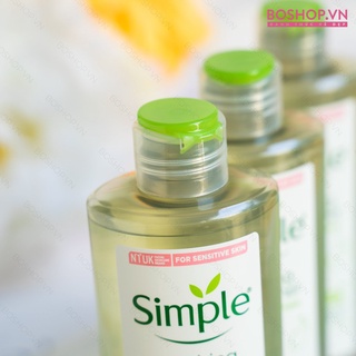 Sữa rửa mặt Simple Tẩy Trang Simple Toner Simple