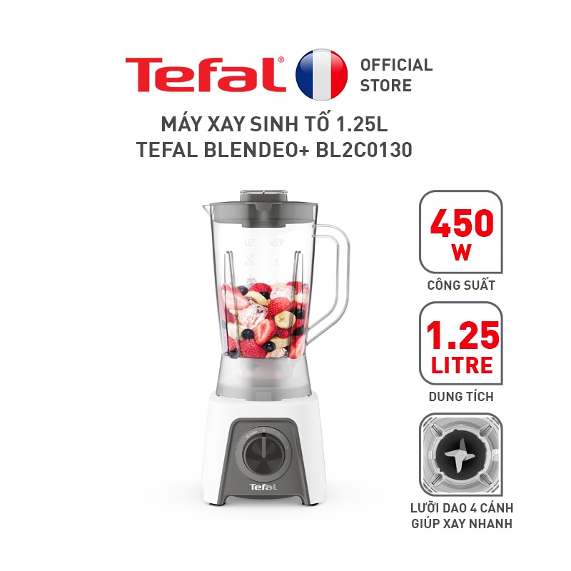 [GIFT] Máy xay sinh tố Tefal Blendeo+ BL2C0130 - 450W, 1.25L