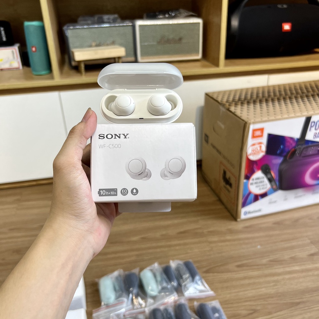 Tai nghe Sony WF C500 - Cận Audio