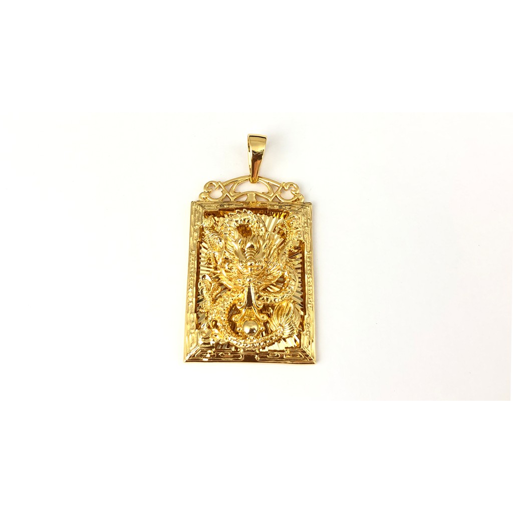 MẶT DÂY CHUYỀN RỒNG MẠ VÀNG 24K CAO CẤP