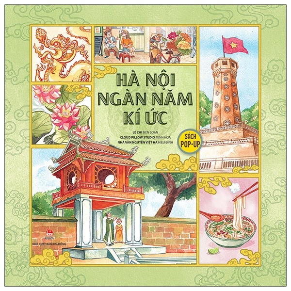 Sách-Hà Nội ngàn năm kí ức(Tranh 3D)