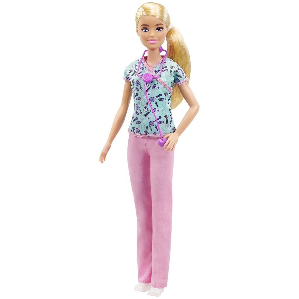 Barbie Nghề Nghiệp Nữ Y Tá Career Doll Nurse