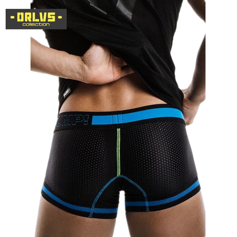 ORLVS Quần lót boxer dạng lưới thoáng mát dành cho nam H499