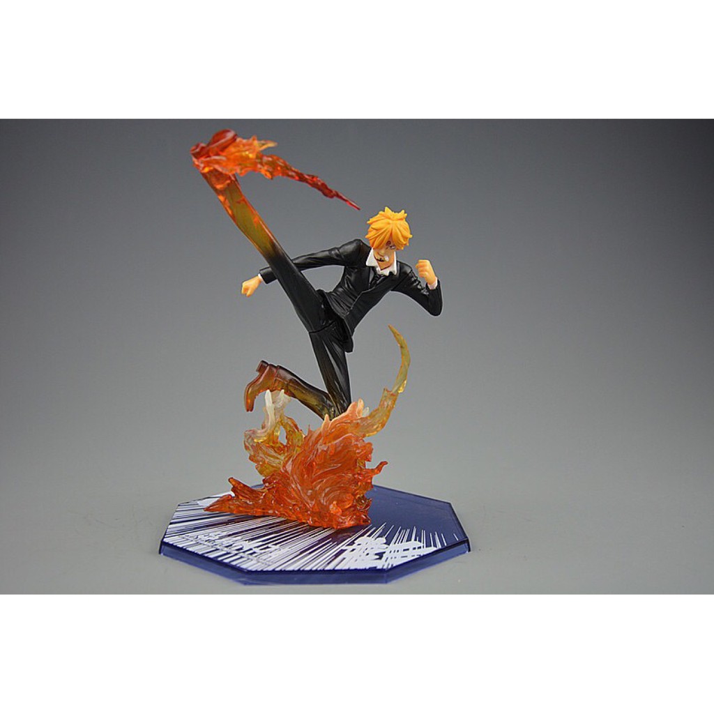 [Đồng giá 130k] Mô hình nhân vật one piece ace luffy sanji hiệu ứng full box