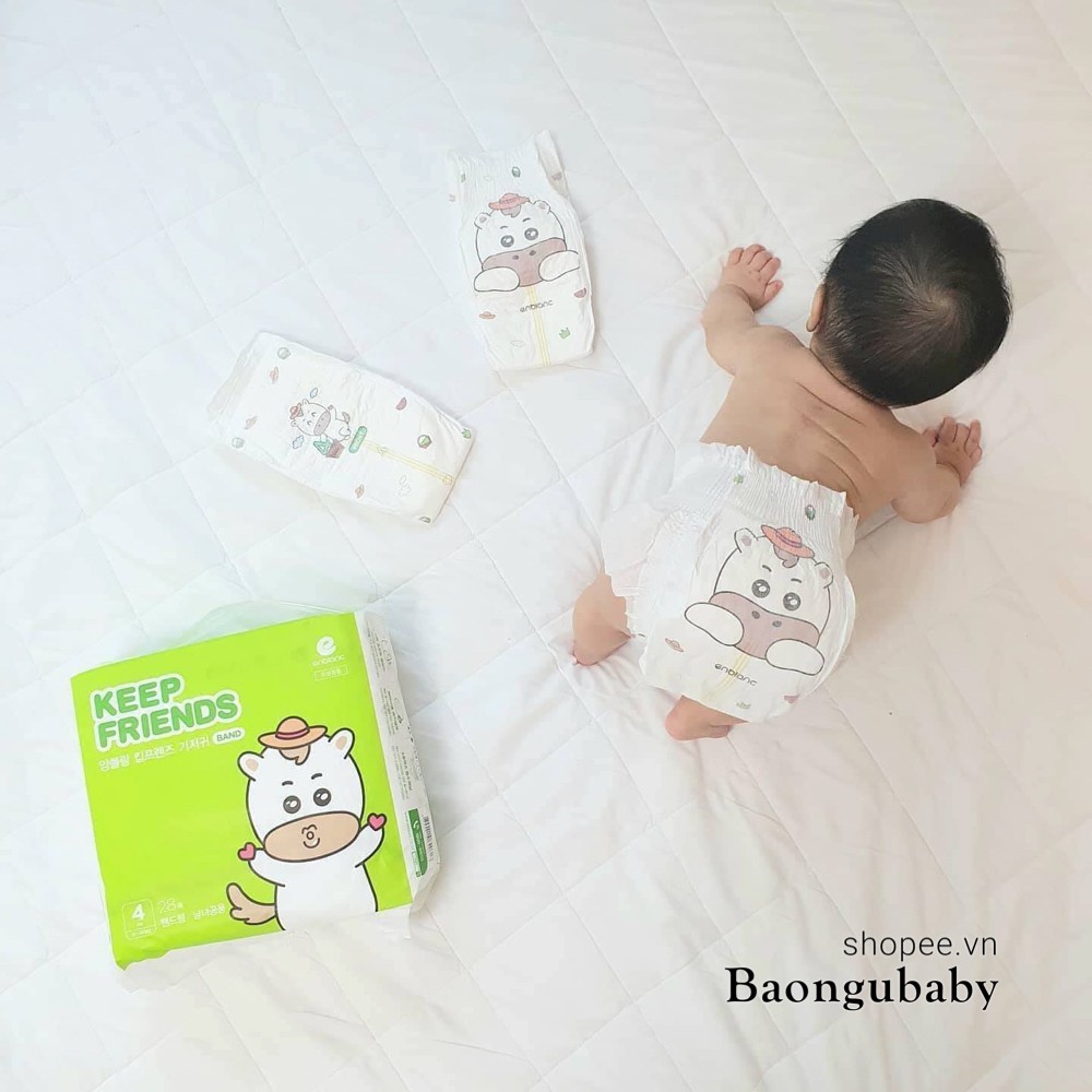 |Baongubaby| Tã bỉm Enblanc Keep Friends chính hãng nội địa Hàn Quốc, tả dán, tã quần Enblanc đủ size