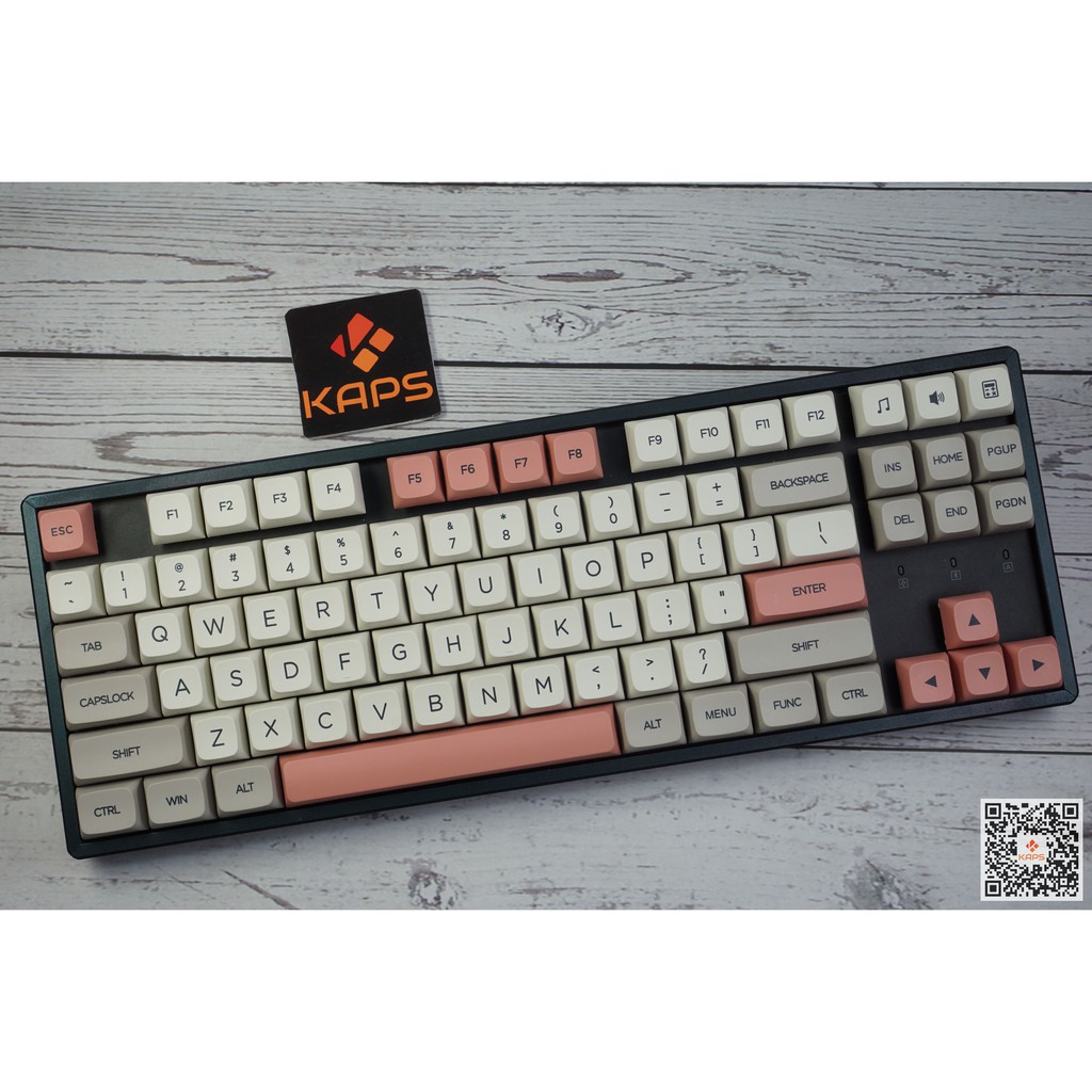 Keycap RETRO 9009 - profile XDA - keycap PBT - Dyesub - 142 nút cho bàn phím cơ (Filco, Leopold, IKBC, Edra, keychron)