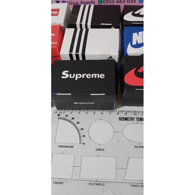 Box hộp đựng giày, quần áo túi xách cho doll 1/4 1/6 20cm,15cm