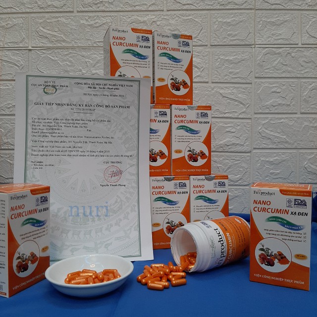 [Freeship ,Lô Sản Xuất Mới Nhất] NaNo CurCuMin Xạ Đen, Tinh Bột Nghệ Giảm Viêm Loét Dạ Dày, Chống Oxy Hóa,Chống Viêm | Thế Giới Skin Care