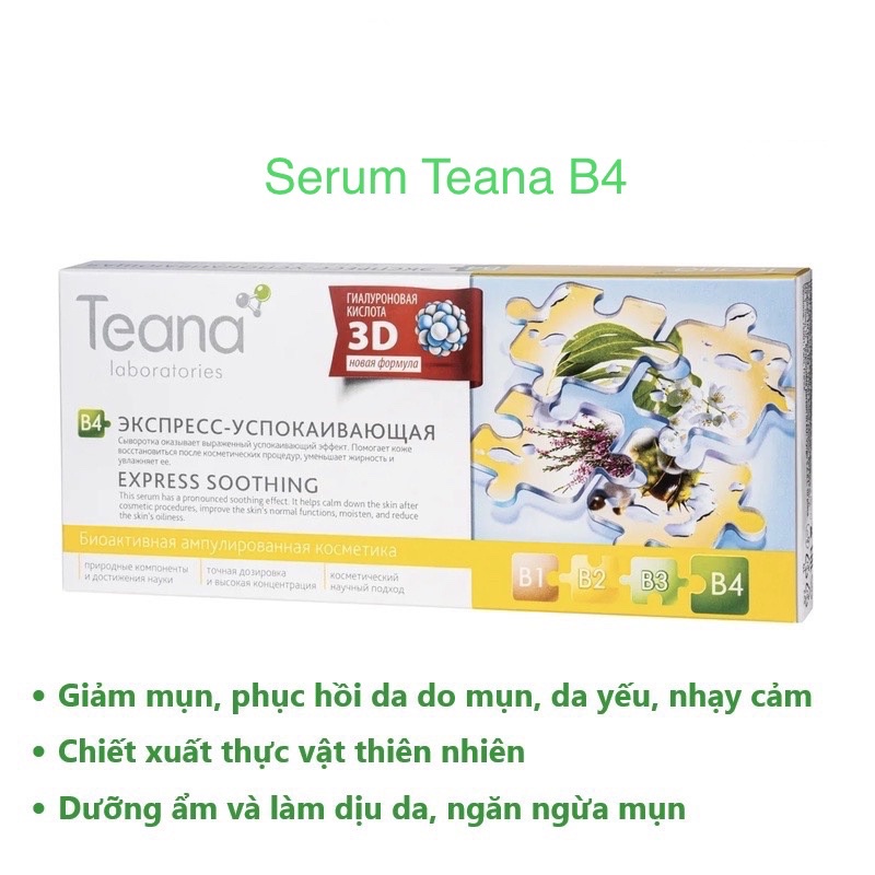 Serum teana B3 &amp; B4  phục hồi da