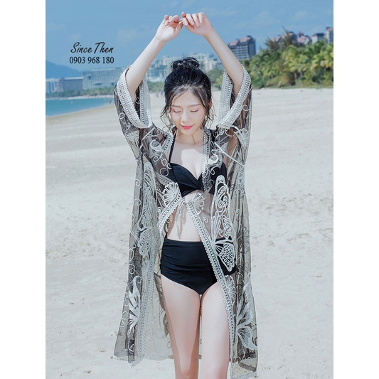 Áo choàng ren đi biển, áo choàng chụp ảnh bầu - Since Then | BigBuy360 - bigbuy360.vn