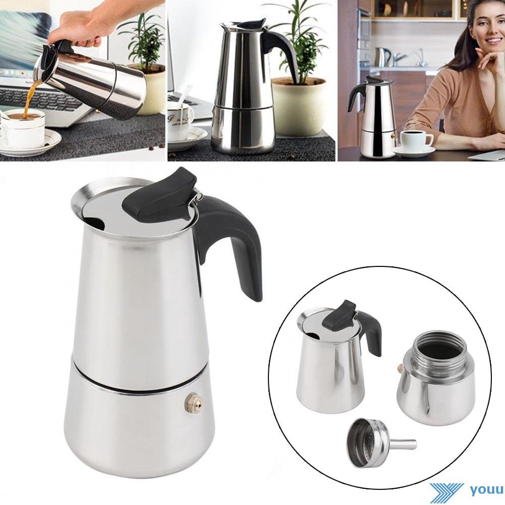Ấm pha cà phê bằng thép không gỉ chuyên dụng