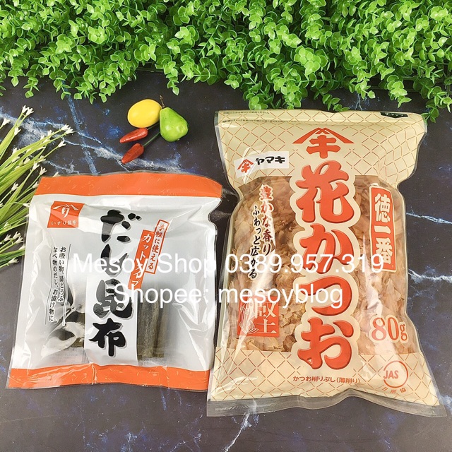 Tảo bẹ Kombu nấu dashi Nhật Bản 35gr