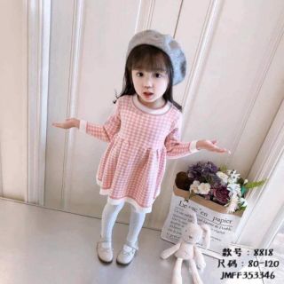 Váy len Quảng Châu cho bé gái