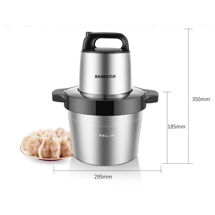 Máy xay thịt công suất lớn 1000W - 6L | CHÍNH HÃNG SANDEE