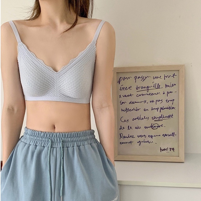 Áo bra yến mạch 𝐀𝐯𝐞𝐧𝐚 𝐁𝐫𝐚 không gọng, ren mềm, ôm nâng thoải mái