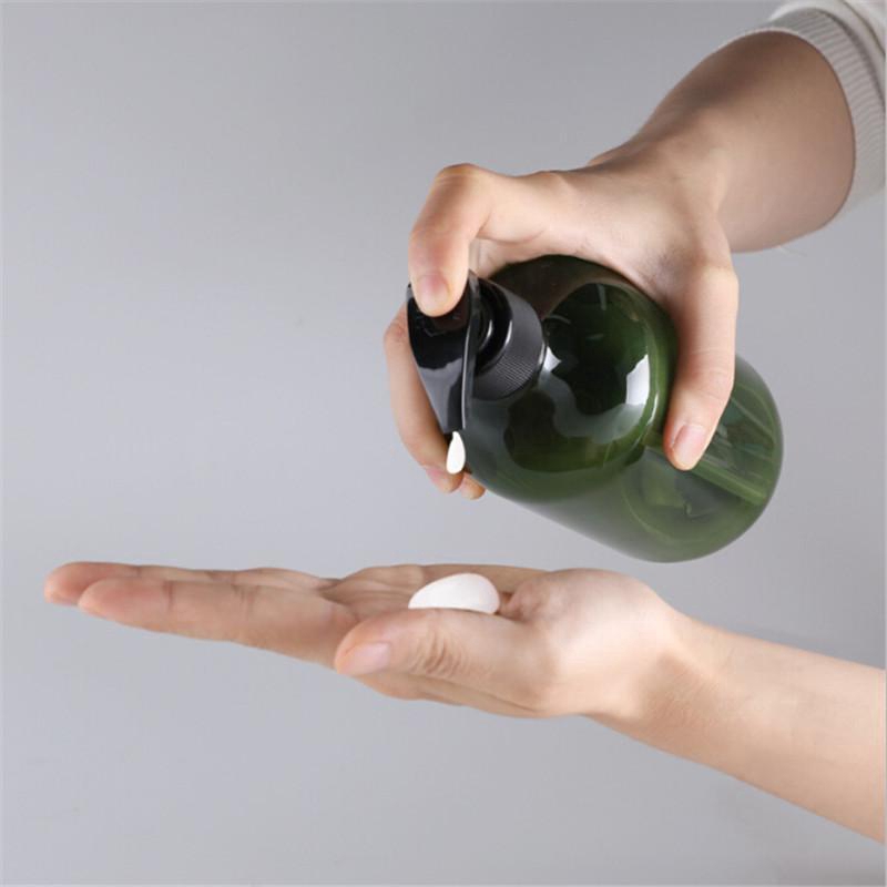 Bình đựng sữa tắm/xà phòng rửa tay 300/500ml hình tròn