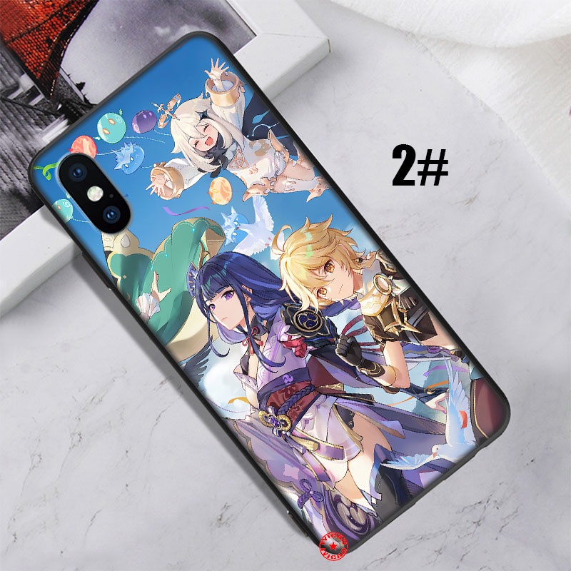 Ốp Điện Thoại Họa Tiết Genshin Impact Cho Xiaomi Mi Poco M3 M2 A3 A2 A1 5X 6X Lite Pro CC9E 10S 40QQA