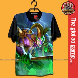 Áo Liên Quân , Áo Thun Liên Quân Mobile Mganga Unisex Nam Nữ Cổ Tròn Basic Tay Ngắn Form Rộng / Thegioiaogame.com