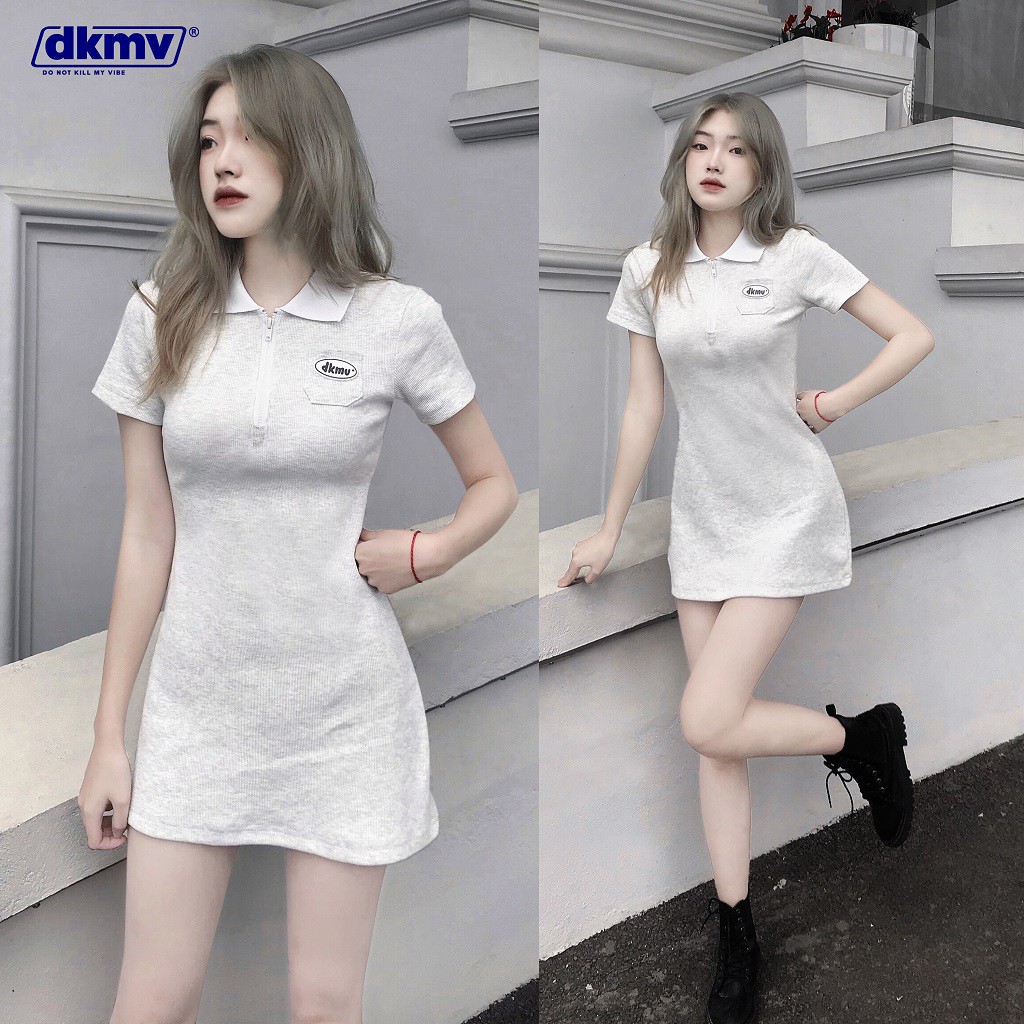 Đầm nữ ôm body polo nhiều màu pastel Don't Kill My Vibe | Dress Mabel | BigBuy360 - bigbuy360.vn