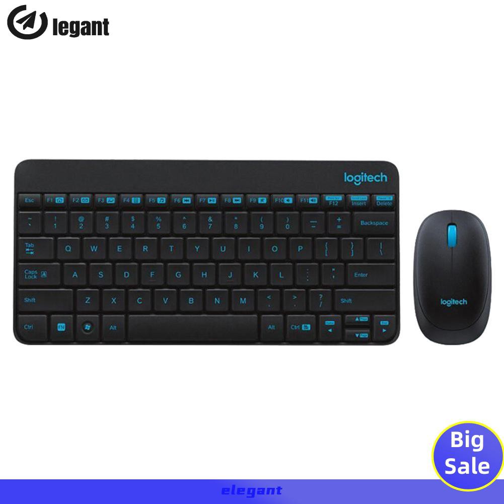 [NEW]Logitech MK245 USB Nano Wireless 1000DPI Ergonomic Mini Keyboard Mouse Set