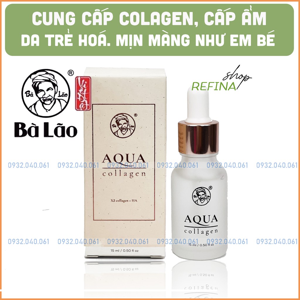 Serum Aqua Bà Lão Cunng Cấp Độ Ẩm Mờ Nếp Nhăn Và Làm Trắng | BigBuy360 - bigbuy360.vn