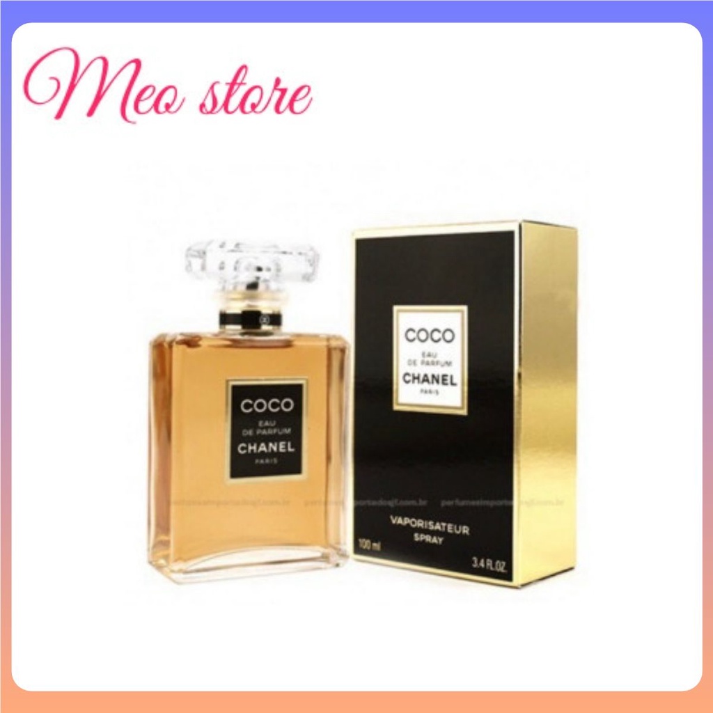 Nước hoa nữ thơm lâu Chanel Coco Eau De Parfum. 100ml