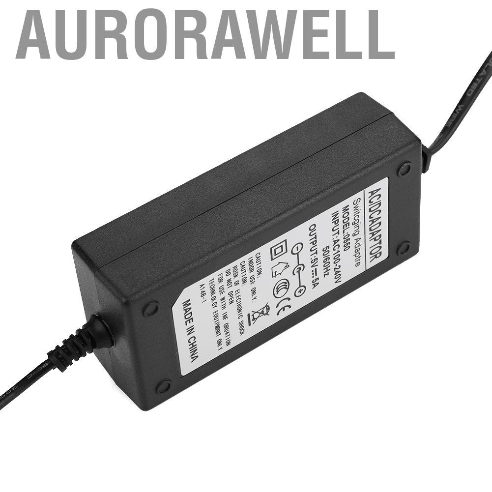 Aurorawell AC 100-240V To 24V/12V/5V 2A/4A/5A/6A Power Supply Adapter US Plug LED Strip CS