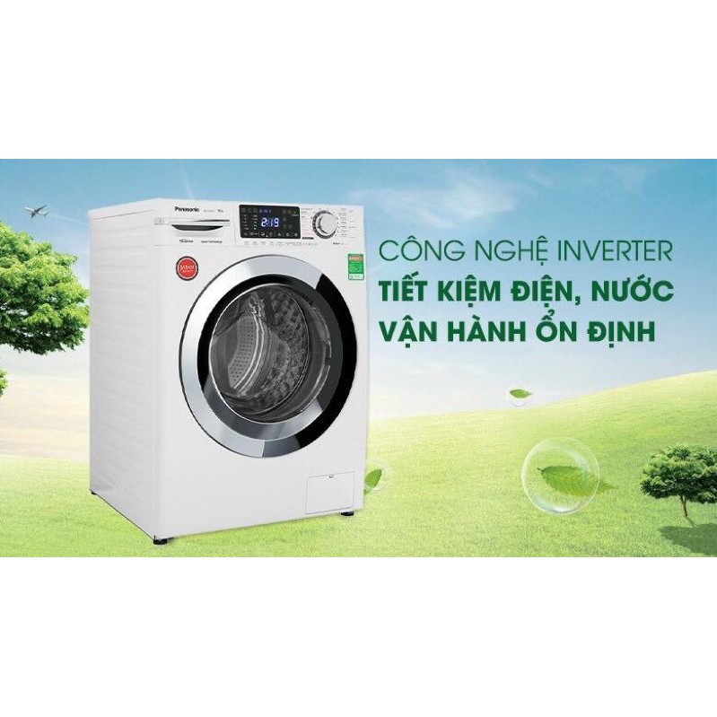 Máy giặc Panasonic inverter 9kg Na-V90FG1WVT