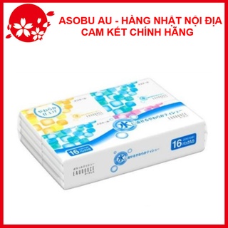 Set 16 gói khăn giấy bỏ túi cao cấp Sarasa - Nội địa Nhật Bản