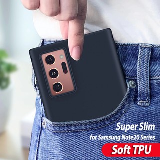 Ốp lưng silicon màu Samsung Galaxy Note 20, Note 20 Ultra