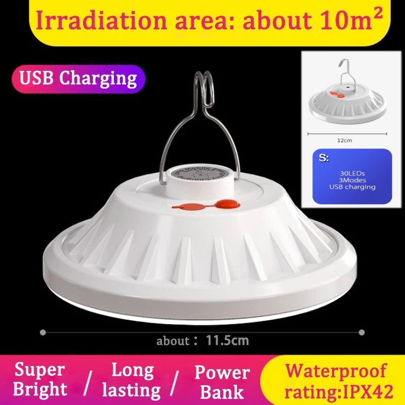 Đèn Led 30 Bóng Có 3 Chế Độ Ban Đêm Tiện Dụng