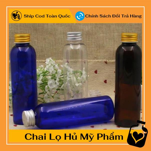 Chai Chiết Mĩ Phẩm ❤ TOP GIÁ RẺ ❤ Chai nhựa pet nắp nhôm 150ml,200ml,250ml , chai lọ mỹ phẩm , , phụ kiện du lịch