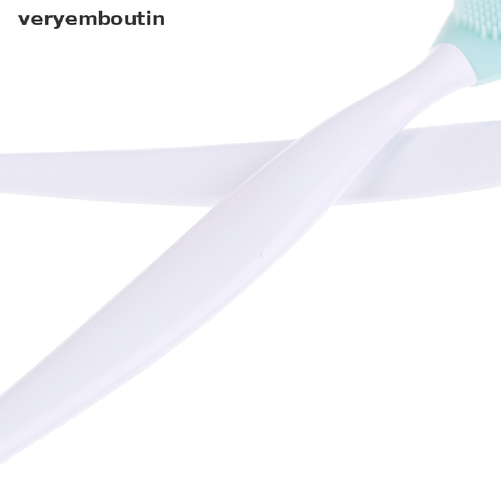 [Hàng mới về] Bàn chải làm sạch mụn đầu đen/ tẩy trang vùng mũi kích thước bằng ngón tay tiện lợi