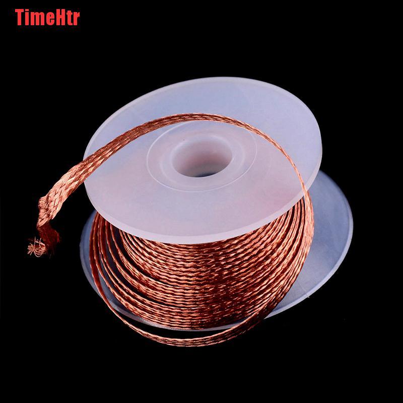 TimeHtr 1PC 3.0mm 1.5M 3.0M Desoldering Braid Solder Remover Wick Wire Repair Tool New