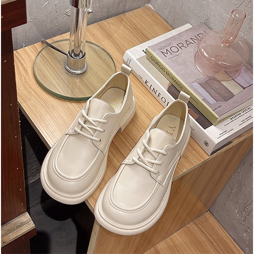 - Giày Oxford Nữ Cổ Thấp YIZ 3 phiên bản màu 2022