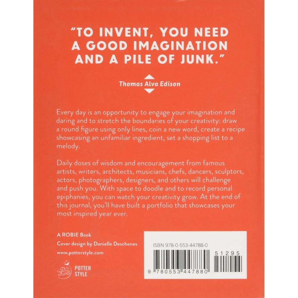 Sách - Do One Thing Every Day That Inspires You: A Creativity Journal