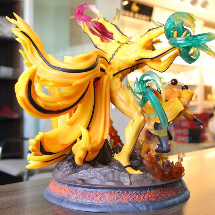 Mô hình Naruto Kurama cữu vỹ hợp thể 36cm - Naruto