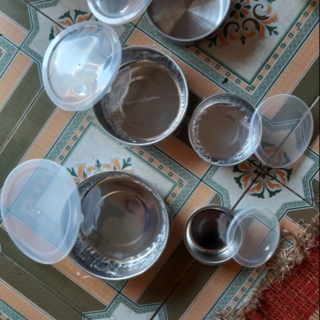 bộ 5 bát inox